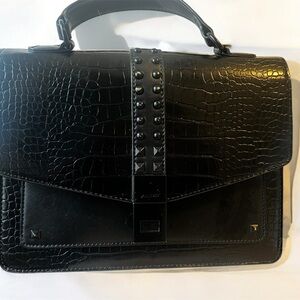 Black Aldo Top Handle Bag